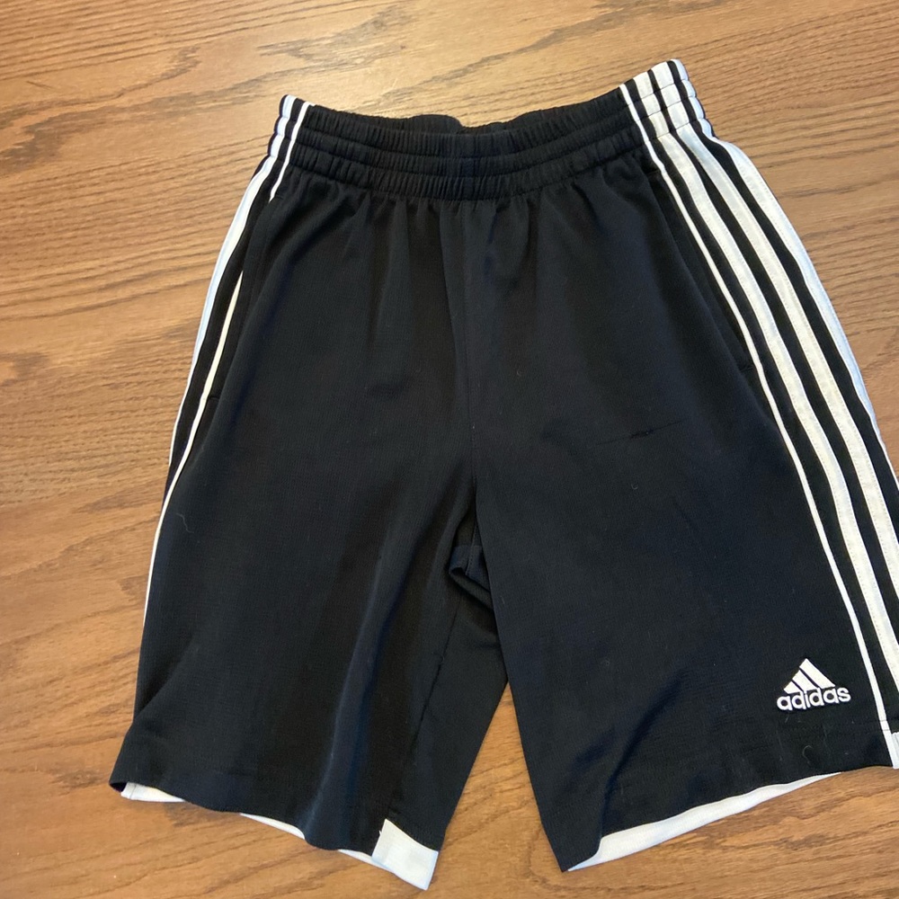 Youth Black Adidas Shorts